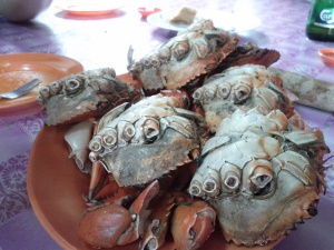 Sea Pearl Lagoon Cafe Barbequed Crabs, Tanjung Tokong